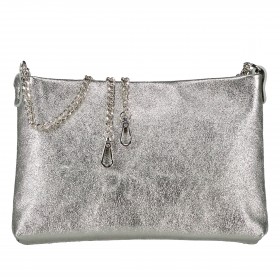Umhängetasche Metallic Grau