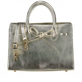 Handtasche Metallic Gold