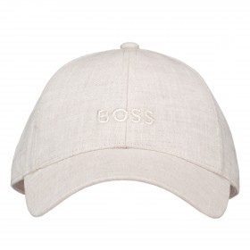 Kappe Ari Linen Cap stufenlos verstellbar Medium Beige