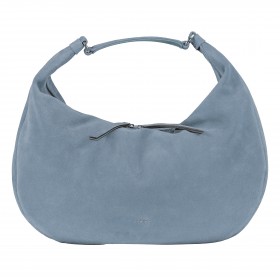 Beuteltasche Suede Nana Big Light Blue Fairy
