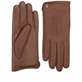 Handschuhe Nottingham Damen Hirschleder Größe 8 Saddle Brown