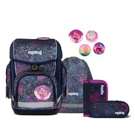 Schulranzen Cubo Super Reflex Glow Set 5-teilig Modell 2025 Bärlaxy
