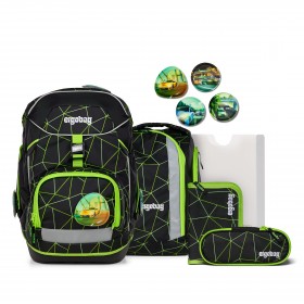 Schulranzen Pack Lumi Edition Set 6-teilig Modell 2025 CyBär Race