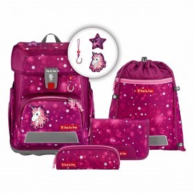Schulranzen Cloud Set 5-teilig Sweet Unicorn Nuala