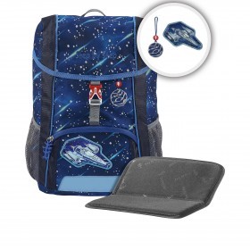 Kinderrucksack Kid Reflect Set 3-teilig Star Shuttle Elio