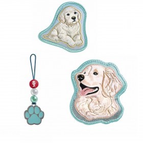 Sticker / Anhänger für Schulranzen Magic Mags Dog Basty