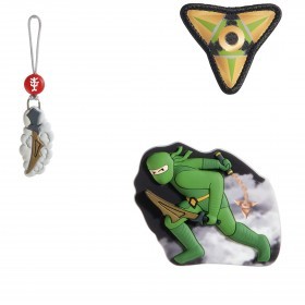 Sticker / Anhänger für Schulranzen Magic Mags Ninja Kimo