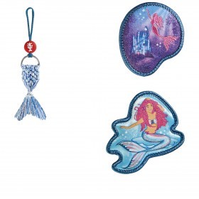 Sticker / Anhänger für Schulranzen Magic Mags Mermaid Lola