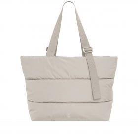 Shopper Puffer Tote Bag Monochrome Scallop
