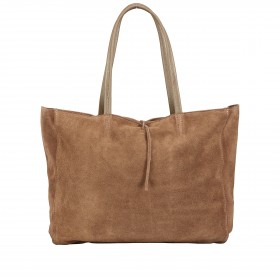 Shopper Velours Taupe