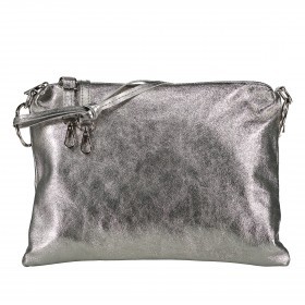 Umhängetasche Metallic Grau