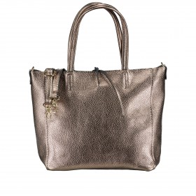 Handtasche Metallic Bronze