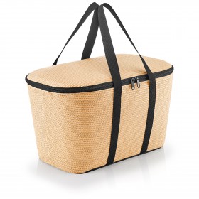 Einkaufstasche Coolerbag Raffia Black