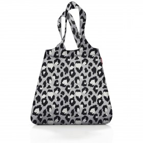 Falttasche Mini Maxi Shopper Leo Nero