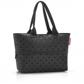 Shopper E1 erweiterbar Glossy Dots Black