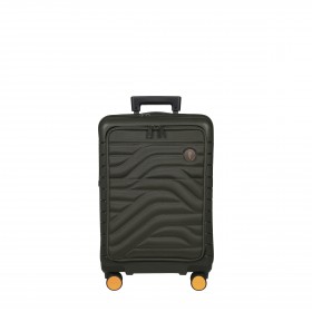 Handgepäck-Trolley B|Y by Brics Ulisse mit Frontfach 55 cm Oliv