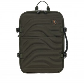 Rucksack / Reisetasche B|Y by Brics Two Way Underseater erweiterbar im Volumen Oliva