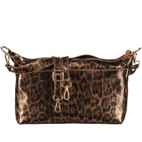 Umhängetasche Leoprint Braun