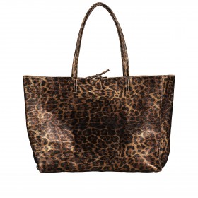 Shopper Leoprint Braun
