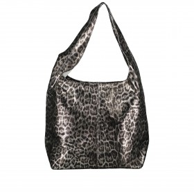 Beuteltasche Leoprint Grau