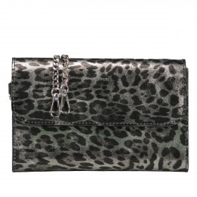 Umhängetasche Leoprint Grau