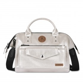 Umhängetasche Crossbody M Honolulu mit austauschbarer Fronttasche Beige
