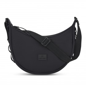 Beuteltasche Halfmoon Bag Kaia Medium Black