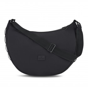Beuteltasche Halfmoon Bag Kaia Large Black