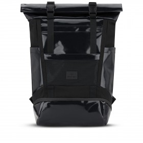 Rucksack Ashton mit Rolltop Black