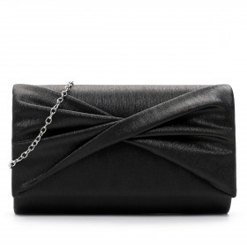 Umhängetasche / Clutch Amalia Ribbon Black