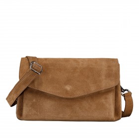 Umhängetasche Velours Beige