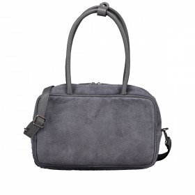 Handtasche Velours Grau