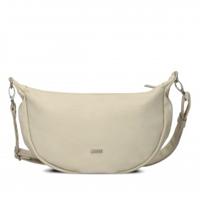 Beuteltasche Mademoiselle Halfmoon Bag M70 Nubuk Linen