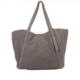 Shopper Pretty Wonder Suede L variabel in der Form Dark Grey