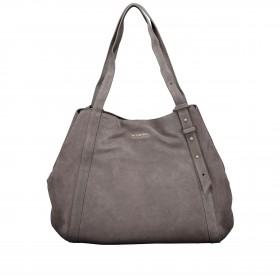 Shopper Pretty Wonder Suede L variabel in der Form Dark Grey