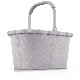 Einkaufskorb Carrybag Cord Grey