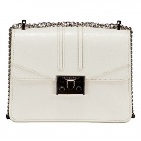 Umhängetasche Roros Glossy White