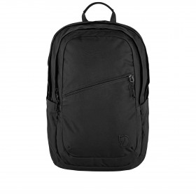 Rucksack Räven mit Laptopfach 15 Zoll Volumen 28 Liter Black Black