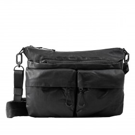 Umhängetasche Japan Re-Lite Mogami erweiterbar Black