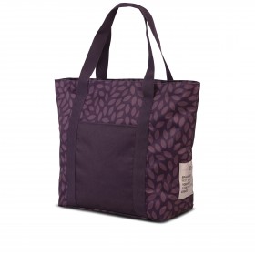 Badetasche mit Statement Lila
