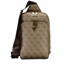 Umhängetasche Milano Slingbag 4g-logo Beige Brown