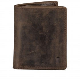 Geldbörse Hunter mit RFID-Schutz Dark Brown
