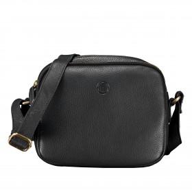 Umhängetasche mit Goldfittings Black