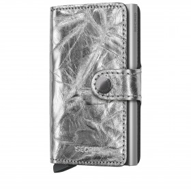 Geldbörse Miniwallet Crunch mit RFID-Schutz Silver