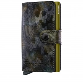 Geldbörse Miniwallet Jungle mit RFID-Schutz Moss