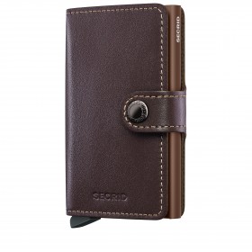 Geldbörse Miniwallet Original mit RFID-Schutz Chocolate
