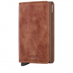 Geldbörse Slimwallet Vintage Cognac Brown