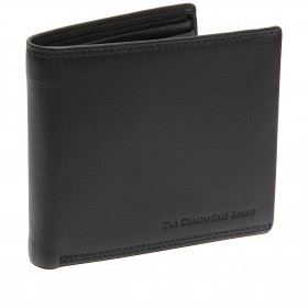 Geldbörse Soft Nappa Series mit RFID-Schutz Black