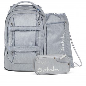 Rucksack Pack 2025 Next Denim Special Edition Set dreiteilig Washed Blue
