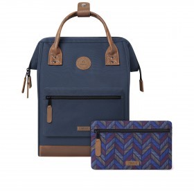 Rucksack Adventurer Medium Chicago mit zwei auswechselbaren Vortaschen Navy